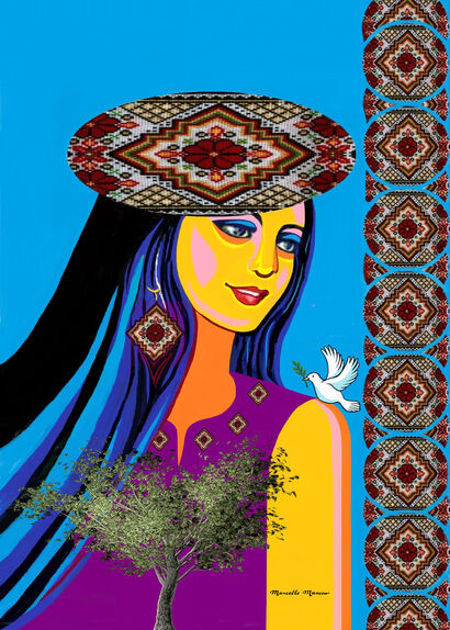 Heritage - a Digital Art Artowrk by Marcelle Mansour